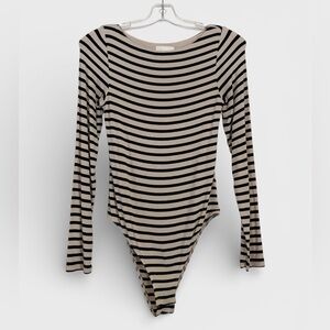 H&M Striped Bodysuit